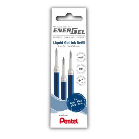 Náplň Pentel EnerGel - LR7 / modrá / 3 ks