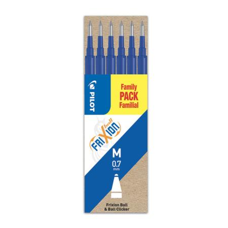 Náplň Pilot FriXion 0,7 -  modrá / 6 ks