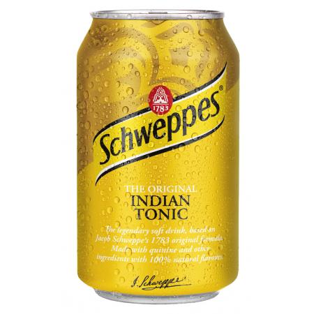 Nápoje plech - Schweppes Tonic / 0,33 l