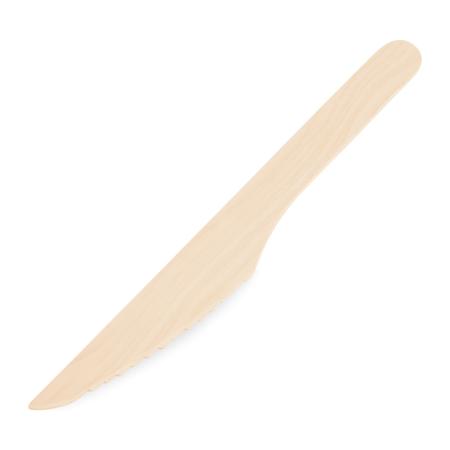 Nůž dřevěný - 16,5 cm / 10 ks