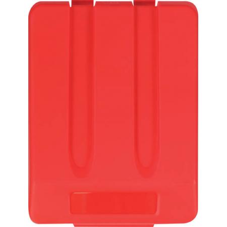 Odpadkový koš na tříděný odpad - víko / červená