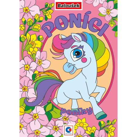 Omalovánka A5 - Poníci