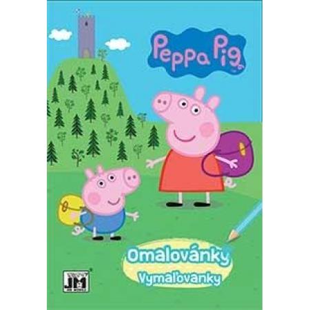 Omalovánky A5+ / Prasátko Peppa výlet