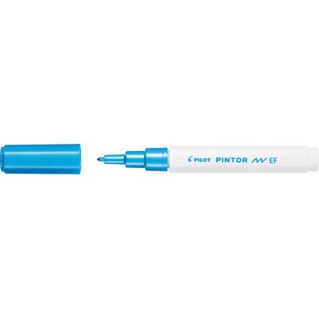 Pilot Pintor 4077 EF akryl metalická modrá