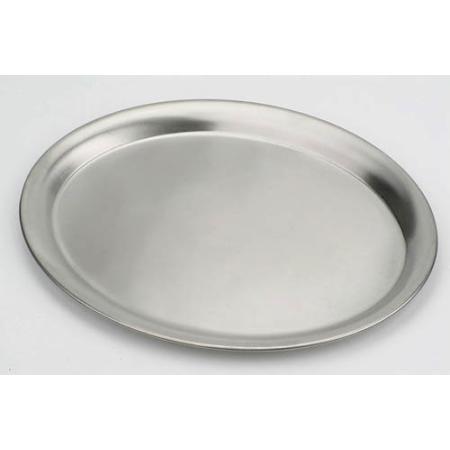 Podnos oválný 30 x 22 cm  - nerezový