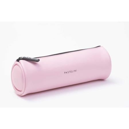 Pouzdro na tužky PASTELINI / růžová / kulaté
