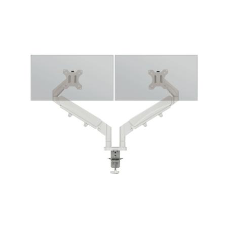 Prostorově úsporné rameno Leitz Ergo pro dva monitory