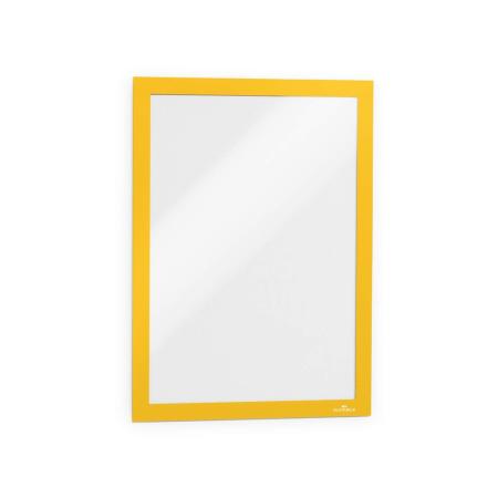 Rámeček samolepicí DURAFRAME® - A4 / žlutá / 2 ks