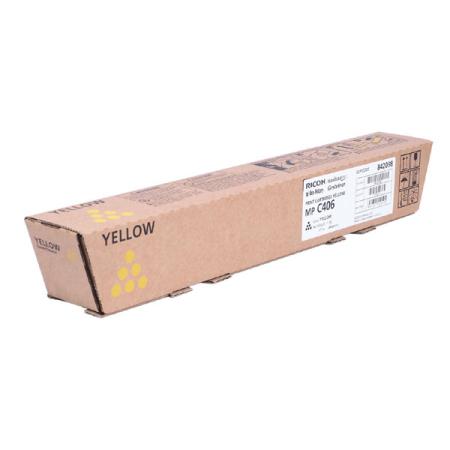 Ricoh originální toner 842098, yellow, 6000str., Ricoh Aficio MP C306, MP C307, MP C406, O