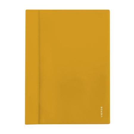 Rychlovazač A4 VERDE s kapsou - hořčicová