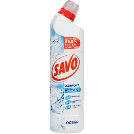 SAVO WC gel - Oceán / 750 ml
