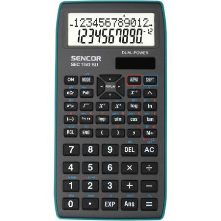 Kalkulačka Sencor SEC 150 BU -  displej 10+2 místa