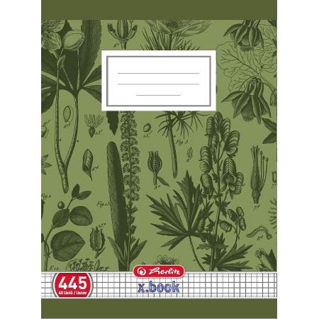 Sešit školní Herlitz Premium 445 - A4 / čtvereček / 40 listů