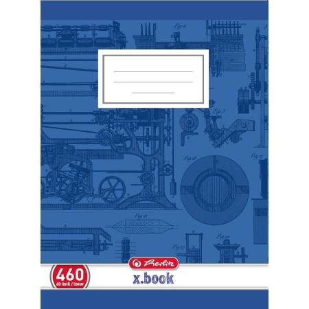 Sešit školní Herlitz Premium 460 - A4 / čistý / 60 listů