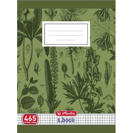 Sešit školní Herlitz Premium 465 - A4 / čtvereček / 60 listů