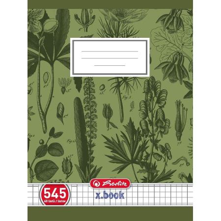 Sešit školní Herlitz Premium 545 - A5 / čtvereček / 40 listů