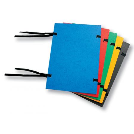 Spisové desky s tkanicí prešpánové  -  modrá