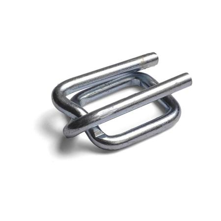 Spony drátěné pro PES pásku 19 mm / 1 000 ks / pozinkované