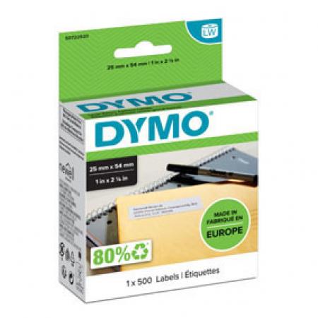 Štítky pro DYMO LabelWritter  -  54 x25 mm/ pro zpáteční adresu/ 1 x 500 ks