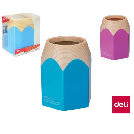 Stojánek na tužky DELI PASTELKA - barevný mix