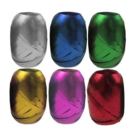 Stuha ozdobná - metal mix / 20 m