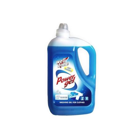 Well done Fine Power prací gel univerzální - 4 l / 67 dávek