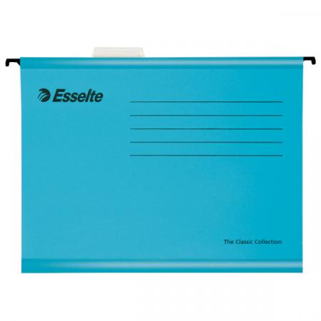 Závěsné desky Esselte Classic Collection - modrá