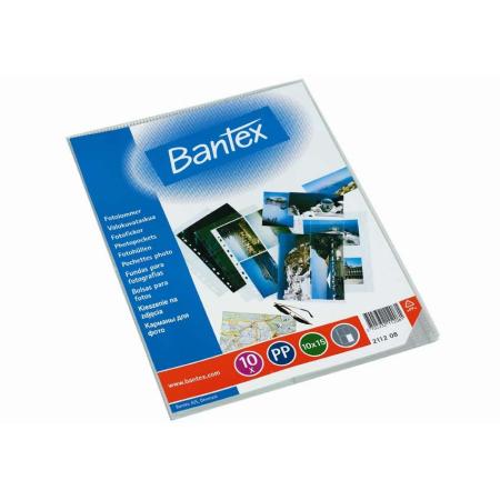 Závěsný obal Bantex  -  A4 silný / kapsy na foto 10 x 15 / 10 ks