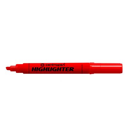 Zvýrazňovač Centropen 8552 HIGHLIGHTER - červená