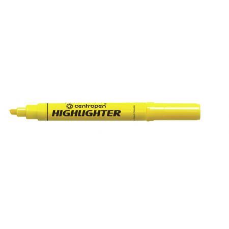 Zvýrazňovač Centropen 8552 HIGHLIGHTER - žlutá